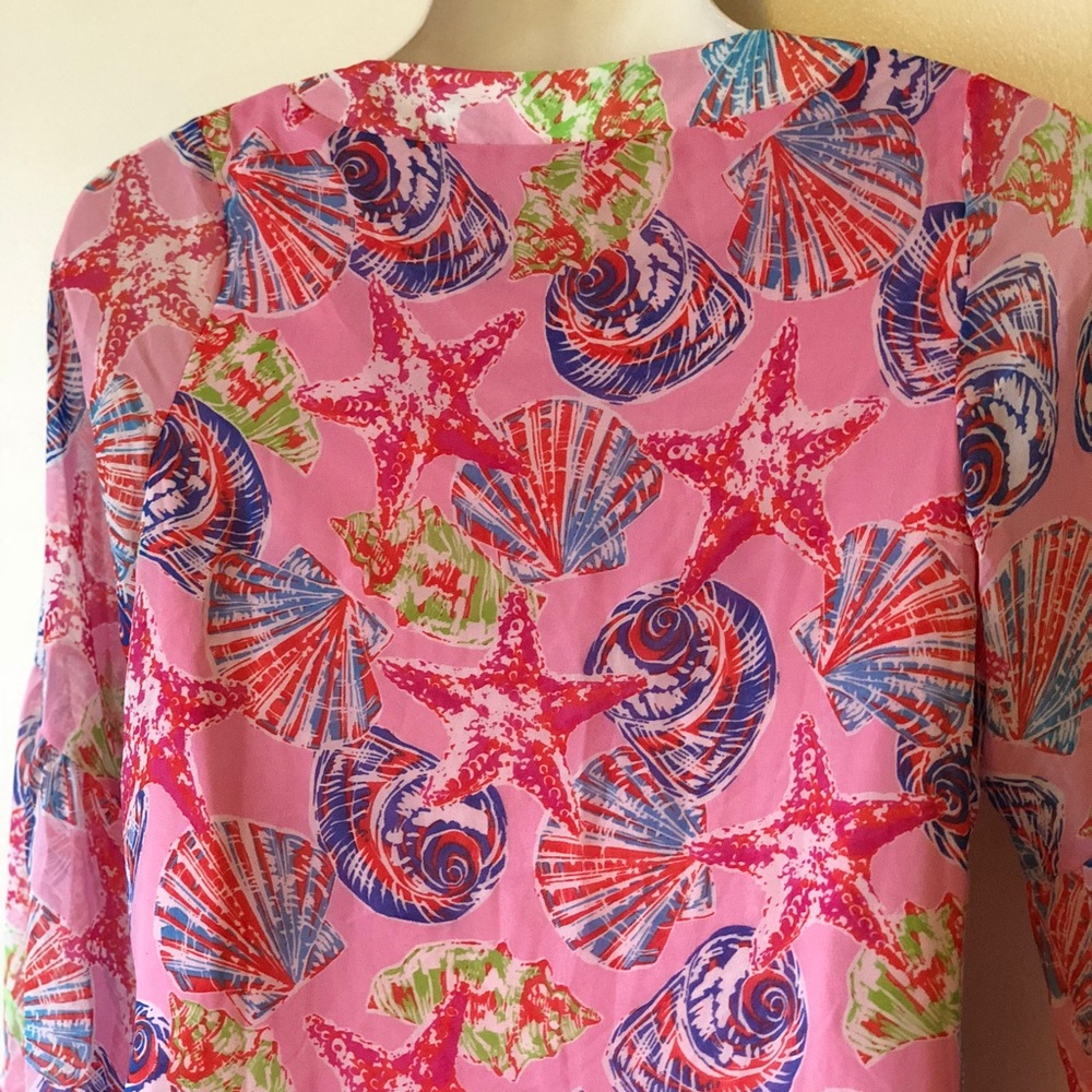 1left Boutique-Tracy Negoshian pink seashell dress - Picture 5 of 8